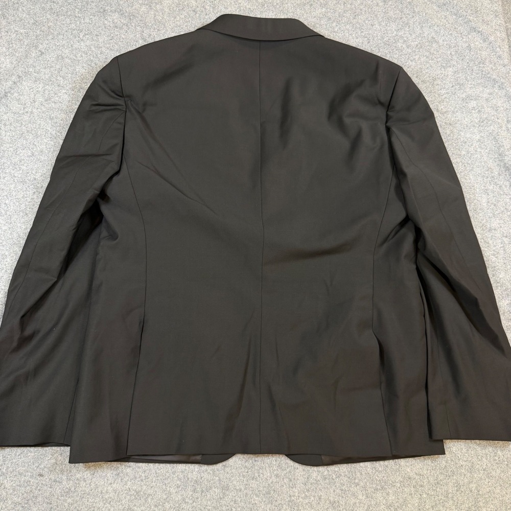 HUGO Hugo Boss Mens Performance Super-Flex Blazer Black Wool Blend 42S - Picture 6 of 11
